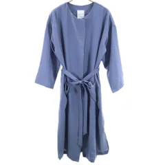 レプシィム ロングコート F ブルー系 LEPSIM レディース 古着 【240429】