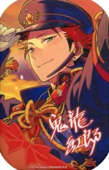 【中古】バッジ・ピンズ 鬼龍紅郎 「アミューズメント一番カフェ あんさんぶるスターズ! ～AUTUMN☆2019～vol.1 スクエア型缶バッジ」