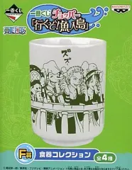 【中古】マグカップ・湯のみ(キャラクター) 麦藁一味柄湯のみ 食器コレクション 「一番くじ ワンピース チョッパー 行くぞ!魚人島」 F賞