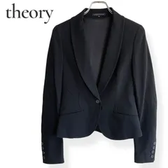 【未使用】セオリー★セットアップ　スカート スーツ 上下　ジャケット　ブラック 2025年最新】セオリー セットアップの人気アイテム - メルカリ