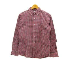 グリーンレーベルリラクシング ユナイテッドアローズ 長袖シャツ トップス メンズ Sサイズ レッド系 green label relaxing 【中古】のサムネイル