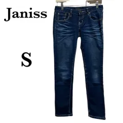 S Janiss ジャニス デニム ジーンズ ジーパン スキニー ブルー系 Sサイズ 女性らしさ引き出す美脚デザイン♡ シンプル定番が嬉しいどんなアイテムにも合わせやすくてコーデしやすい♪ T112_a052のサムネイル