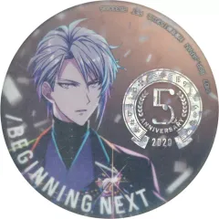 【中古】バッジ・ピンズ 八乙女楽 ホログラム缶バッジ～/BEGINNING NEXT～ 「アイドリッシュセブン」