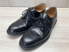 【美品】 Berwick バーウィック 黒 プレーントゥ UK7.5（26.5） 中古・古着通販】berwick (バーウィック) プレーントゥシューズ