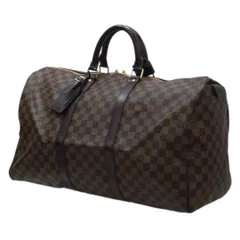 LOUIS VUITTON / ルイヴィトン キーポル50 ボストンバッグ ダミエ エベヌ N41427 MB0096 NO 美品 ABランクのサムネイル