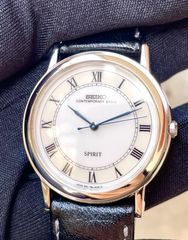 レア！◆Seiko Spirit 5S21-6000 スイープ セイコー 稼働中 電池新品に交換済み 腕時計