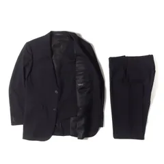 【美品】BURBERRY BLACK LABEL バーバリー ブラックレーベル サイズ:90-74-165 36R / シャドーストライプ テーラードジャケット スラックスパンツ & ジレベスト 3ピース セットアップ / ネイビー ブラック
