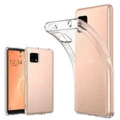 【特価商品】AQUOS sense 4 AQUOS sense4 lite sense5G sense4 basic クリアケース ソフトケース カバー ケース ストラップホール付き 薄型 軽量 耐衝撃 衝撃吸収 シリコン TPU 透明 携帯カバ－ ワイヤレス