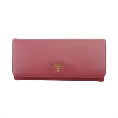 良品✨PRADA ナッパレザー　ギャザー　1M1132 ピンクベージュ　長財布 2025年最新】プラダ PRADA 1M1132の人気アイテム - メルカリ