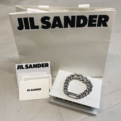 JIL SANDER ジルサンダー 25SS DM5 BRACELET 1 チェーン ブレスレット J30UY0031 SIZE S 【中目黒R04】