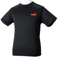 プーマ(PUMA) 半袖Tシャツ 左胸ワンポイント パッケージ入り キッズ 813316-01 ブラック 150cm
