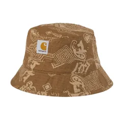 CARHARTT WIP カーハート VERSE BUCKET HAT バース バケット ハット バケハ ペイズリー カジュアル ストリート アウトドア VERSE PRINT, HAMILTON BROWN (ハミルトン ブラウン) I0306450Y7