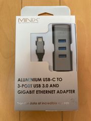 新品 ３ポート ＵＳＢ−Ｃ アダプター MINIX
