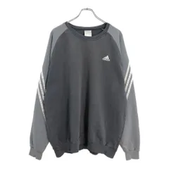00年代 adidas アディダス スウェット スポーツ グレー(メンズ XL)中古 古着 U5914