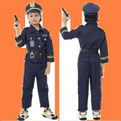 2024年最新】ハロウィン 衣装 コスプレ 子供 ポリス 警察官 お巡りさん