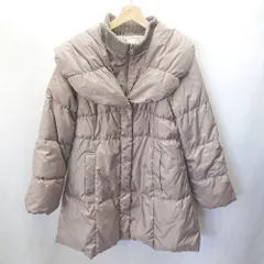 ◇ Fun to fan with Scroll ファントゥファン スクロール 長袖 ダウンジャケット サイズ0 グレー系 レディース E  【1406050051785】