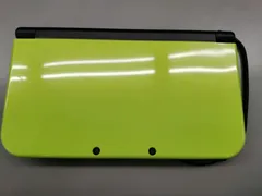 【中古本体】new Nintendo 3DSLL ライム×ブラック(本体・タッチペン・SDカードのみ)【50】