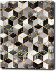 as known アートパネル 抽象画 幾何学模様 リビング W30cm H40cm アートフレーム 絵画 キャンバス 額付き ウォールアート ポップアート モダンアート 壁掛け インテリア 装飾(nor089)