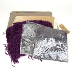 R・P・S  パシュミナ他 ストール 5点セット 未使用 ショール まとめて 大量 レディース