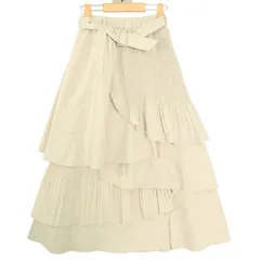 REDYAZEL レディアゼル 通年 ティアード フリル★ ロング スカート Sz.S　レディース