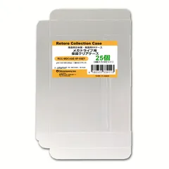 【数量限定】メガドライブ用保護クリアケース 3Aカンパニー 25個 RCC-MDCASE-5P-5SET