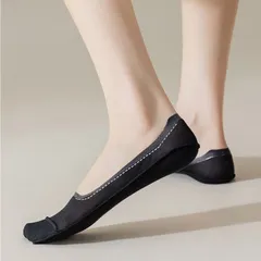 レディース靴下 ls2415 3足組 フットカバー 深履き 無地 ベーシック