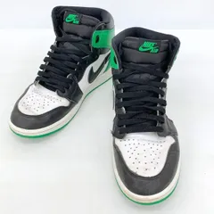 NIKE ナイキ スニーカー シューズ AIR JORDAN 1 HIGH OG CELTICS エアジョーダン1 レトロ DZ5485-031 メンズ 28.5cm グリーン 靴 DF15954■