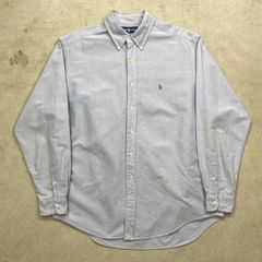 90年代 Ralph Lauren ラルフローレン YARMOUTH オックスフォードシャツ メンズXL相当 