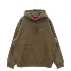 3024M【人気モデル】シュプリーム☆スモールボックスロゴ パーカー ブラウン Supreme（パーカー）のフリマアイテム一覧