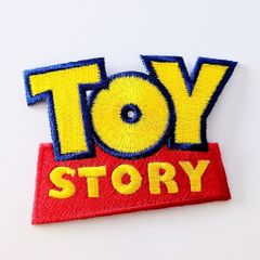 무료 배송! 자수 다림질 헝겊 [토이 스토리 (TOY STORY) 로고] 〚 아메리칸 잡화 아메토이 〛