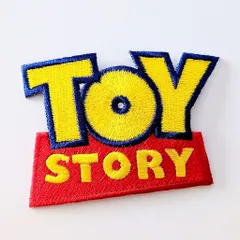 再入荷！送料無料！ ★刺繍アイロンワッペン★【トイストーリー(TOY STORY)ロゴ】 〚アメリカン雑貨 アメトイ〛