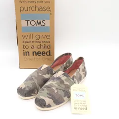 2024年最新】ＴOMS スリッポンの人気アイテム - メルカリ