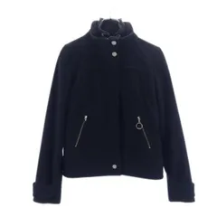 バーバリーブルーレーベル 三陽商会 日本製 ウールブレンド ジャケット 38 黒 BURBERRY BLUE LABEL レディース 【中古】  【230115】 【PD】のサムネイル