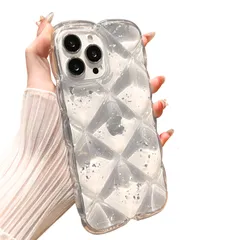 新品 【SNSで話題】竹下工房 キルティング スマホケース かわいい キラキラ 韓国 おしゃれ 【竹下工房あんしんサービス付帯】iphoneケース いphone (iPhone13proMax)