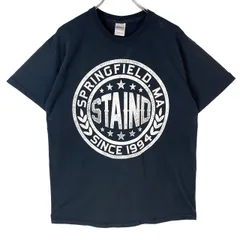 ギルダンGildanステインドSTAINDバンドTシャツバンTアーティストTロックT黒ブラック白ホワイトheavycottonヘビーコットンvintageヴィンテージ40620