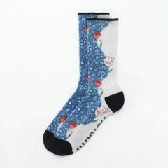 Medwayソックス_WilliamMorris(25-28cm) GRAY