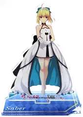 【中古】アクリルスタンド・アクリルパネル セイバー(等身) アクリルスタンド 「なか卯×Fate/stay night 15th Celebration Project」 ゼンショーネットストア限定