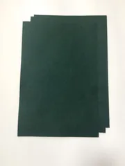 羊毛カラーフェルト【10】濃緑1t 200×300 3枚セット
