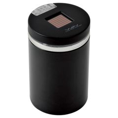 【人気商品】ソーラー缶アッシュ4 ドリンクホルダー型 灰皿 ブラック 車内用品 LED付き セイワ(SEIWA) W639