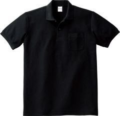5.8オンス T/Cポロシャツ　ブラック　LLサイズ　00100-VP　Printstar　トムス