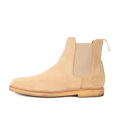 COMMON PROJECTS コモン プロジェクツ サイズ:40(25.0cm) | クレープソール サイドゴア スウェード チェルシー ブーツ | MADE IN ITALY | サンドベージュ | ブランド シューズ 靴【メンズ】【中古】のサムネイル