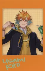 【中古】キャラカード 宇佐美リト(等身) 「バーチャルYouTuber にじさんじ 放課後オリエンス Enjoy School Life! ランダムチェキ風カード」