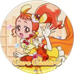 【中古】バッジ・ピンズ キュアカスタード 「全プリキュア展 ～20th Anniversary Memories～ 缶バッジ(2015～2017)」