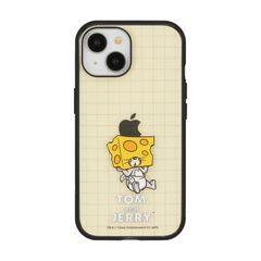 【在庫セール】トムとジェリー IIIIfit Clear (イーフィット クリア)iPhone15 / グルマンディーズ 14 / 13 対応 ケース タフィー TMJ-195C