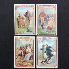 クロモスカード フランス アンティーク コラージュ クロモ 100枚セット② クロモスカード フランス アンティーク コラージュ クロモ 100枚