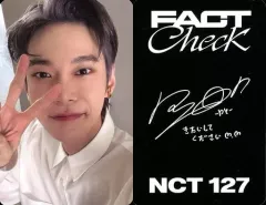 【中古】コレクションカード(男性) NCT 127/ドヨン(DOYOUNG)/印刷サイン・メッセージ入り/CD「FACT Check」(Exhibit JAPAN Exclusive Ver.)日本限定フォトカード