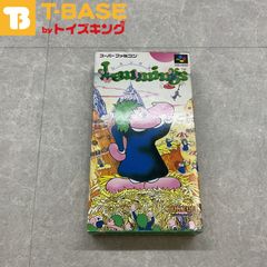 説明書欠品 スーパーファミコン/スーファミ/SFC レミングス カセット/ソフト