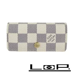 ■美品■　ルイヴィトン ミュルティクレ 4 4連 キーケース ダミエ アズール N60020 箱 【352201】2