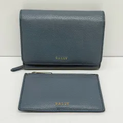 【希少✨美品】　BALLY 二つ折り　財布　コンパクト　ラウンドファスナー Bally バリー BALLY 財布 二つ折り財布 クロッシング 小銭入れ