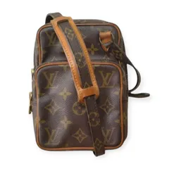 【美品】LOUIS VUITTON モノグラム ミニアマゾン ショルダーバッグ　斜め掛けショルダー　ポシェット　ブランドバッグ ヴィンテージ TYB0032